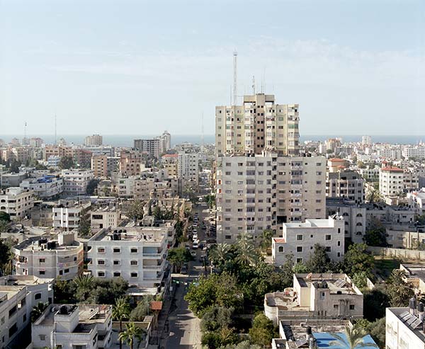 © Antonio Ottomanelli. Gaza City from Al Zafer Tower, 2012 (da Collateral Landscapes)