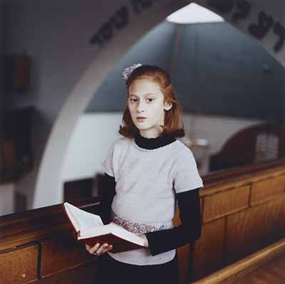 © Laura Pannack. Chayla at Shul, from the series Purity, January 2014 