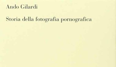 Copertina del libro Storia della fotografia pornografica di Ando Gilardi edito da Bruno Mondadori